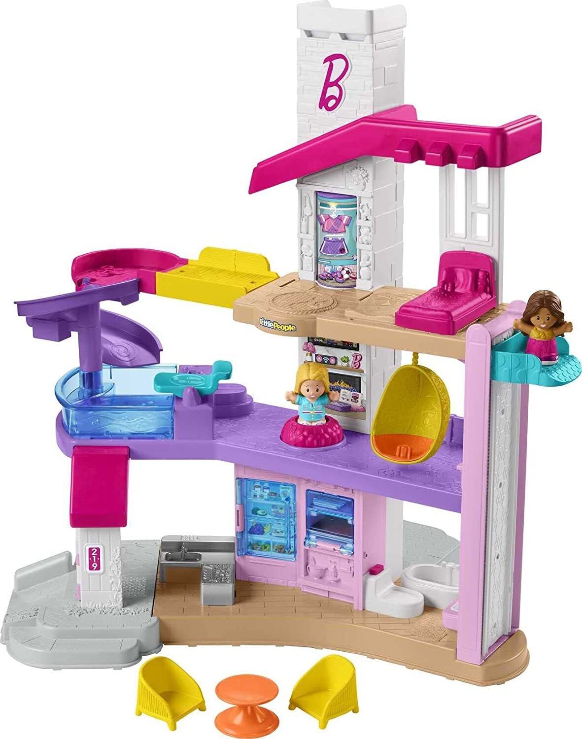 Fisher-price Little People Barbie Little Dreamhouse Interactive Playset