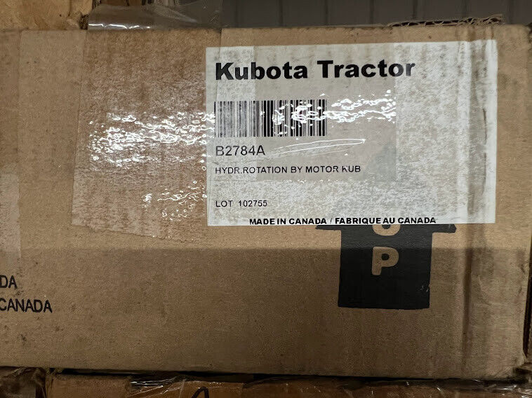 Kubota B2784a Hydraulic Snow Blower Chute Rotation Kit
