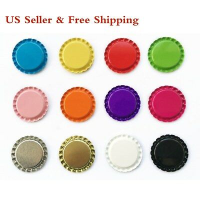 120pcs Mixed Double Sided Painted Flattened Bottle Caps For Necklace Pendant Diy
