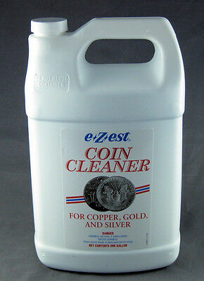 E-zest Coin Cleaner 1 Gallon Size Tarnish Remover For Silver, Gold &copper Coins
