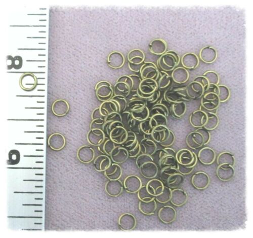 Bronze Jump Rings 5mm Make Rosary Jewelry Bracelets Supplies Parts ~ 10 Grams