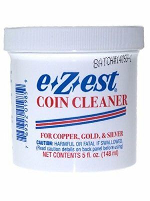 5oz E-z-est Coin Cleaner For Gold Silver And Copper Coins