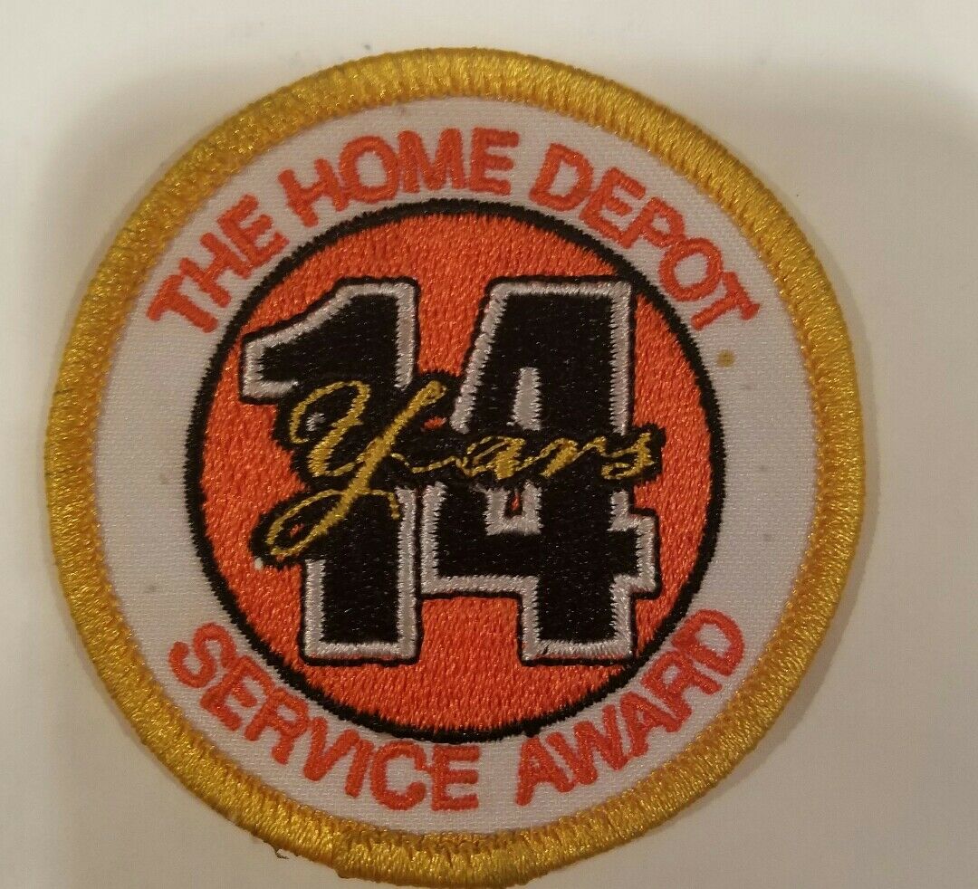 Home Depot Years Of Service Patch