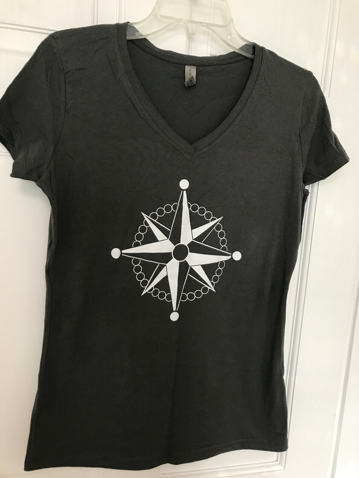 Dar Daughters Of The American Revolution Compass Shirt T-shire Tee Gray - Sz S