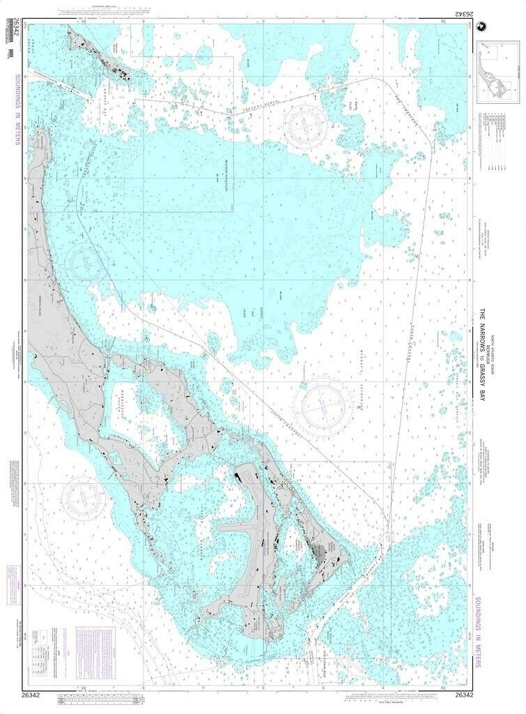 Nga Chart 26342: The Narrows To Grassy Bay (bermuda)