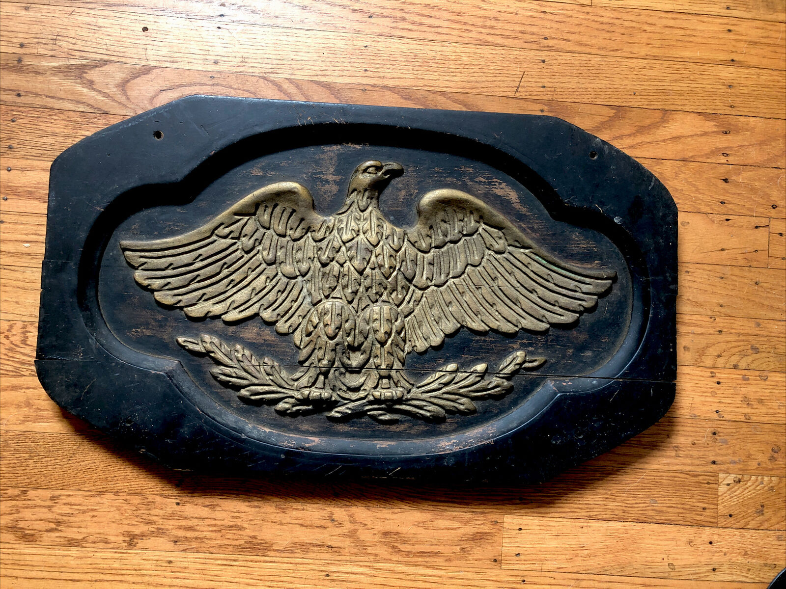 Antique Patriotic American Wood Carving, Circa 1900