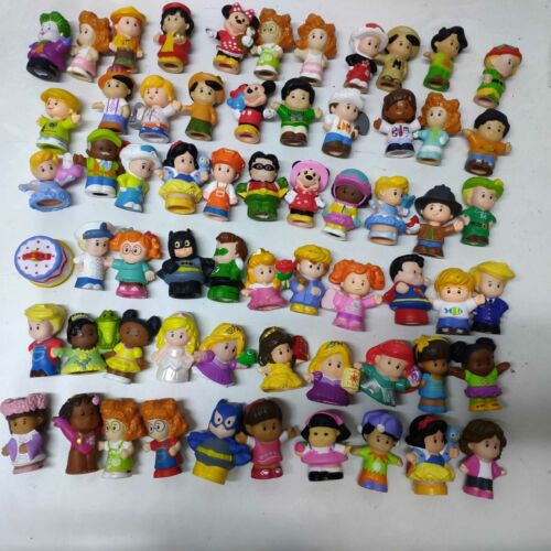 Lot/10 Randomly Fisher Price Little People 2'' Figures Dolls Baby Kids Toys