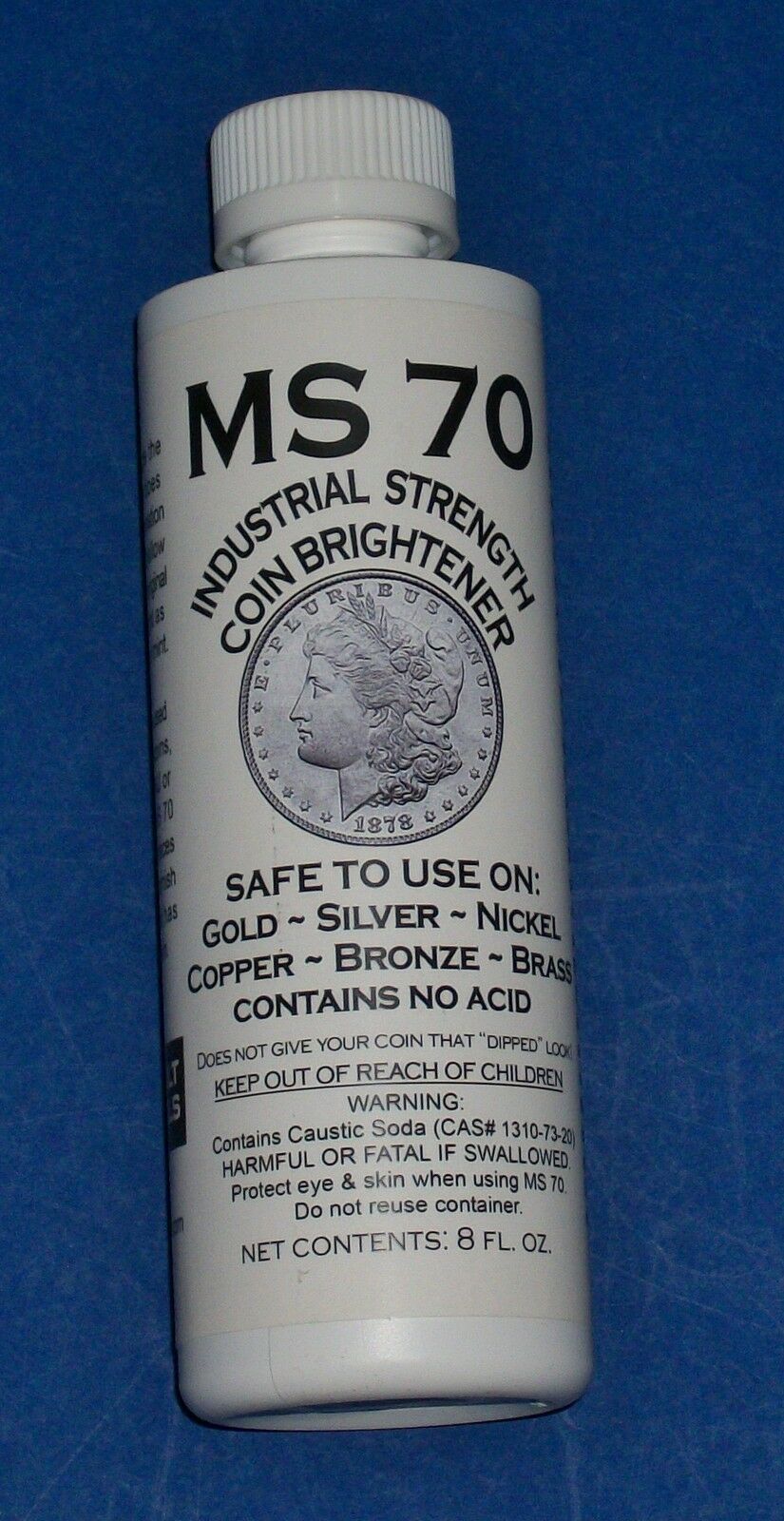 Ms70 Coin Cleaner Brightener And Cleaner For Gold Silver Copper Nickel