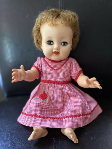 Vintage Ideal Betsy Wetsy Doll  16" Tall  1950's