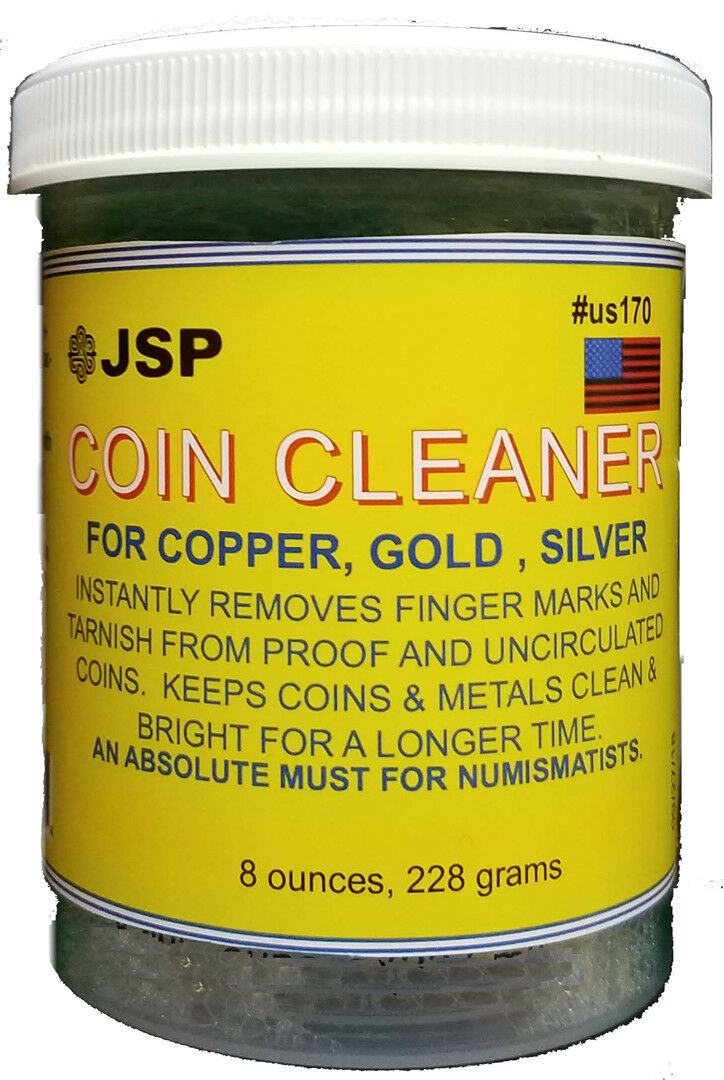 Jsp® Coin Gold Bullion Jewelry Cleaner - 8 Oz  With Basket(us170)